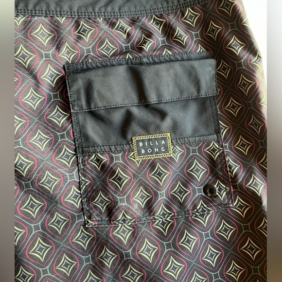 Men's Billabong Board Shorts Multicolor Diamond 38 Surf Beach Vibrant Sunday - Picture 9 of 13